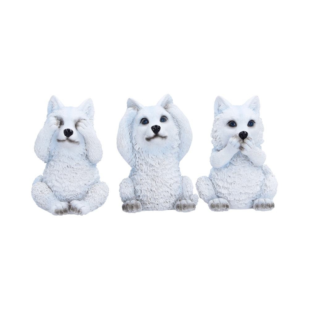 Nemesis Now - Three Wise Wolf Pups Beeldjes/figuren - Multicolours